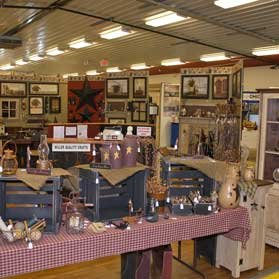 Miller's Quality Crafts Specializing in local Amish-made wood productsat the Walnut Creek Amish Flea Market